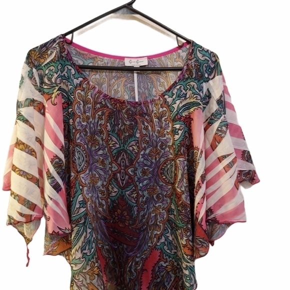 Cover charge top and shaw coverup med Nwot - Picture 6 of 10